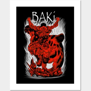 Baki hanma Posters and Art